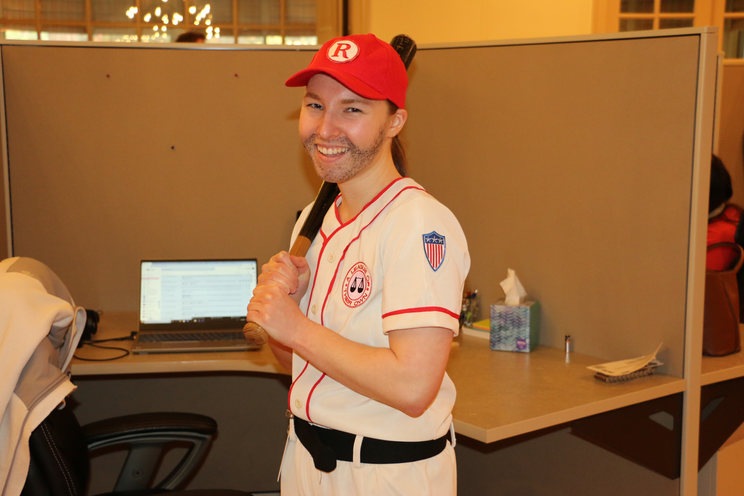 Jimmy Dugan, A League of Their Own  League, Cap design, Baseball uniform