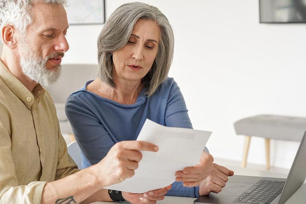 Older couple scared of retirement